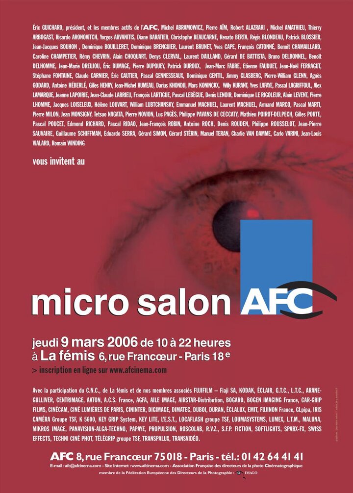Le Micro Salon 2006 le jeudi 9 mars à La fémis
