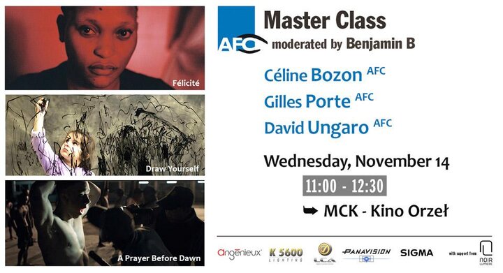 AFC Master Class with Céline Bozon, Gilles Porte and David Ungaro Moderated by Benjamin B