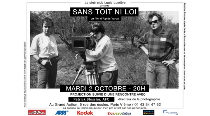 "Sans toit ni loi", projeté au Ciné-club de l'Ecole Louis-Lumière