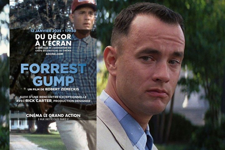 "Forrest Gump", de Robert Zemeckis, projeté au Ciné-club de l'ADC