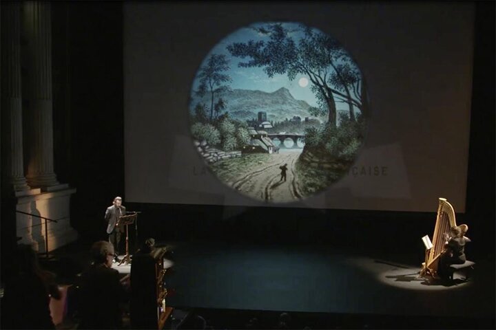 "Le Fantôme de Robinson Crusoé", spectacle de lanterne magique