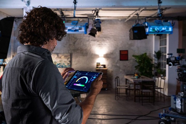Atelier Arri et TSF Lumière Présentation de l'application Stellar au Cercle Rouge