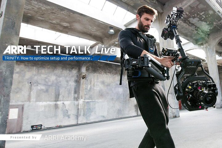 Arri Tech Talk Live : stabilisateur de caméra Trinity