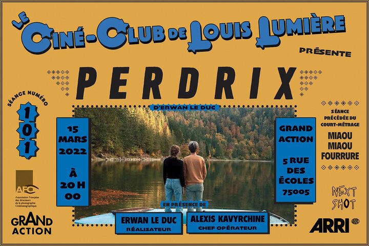 "Perdrix", d'Erwan Le Duc, projeté au Ciné-club de Louis-Lumière