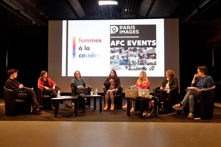 A look at the Femmes à la Caméra conference at Paris Images AFC Events 2022 By Margot Cavret for the AFC