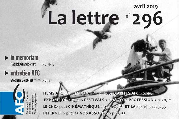 Editorial de la Lettre d'avril 2019 Par Gilles Porte, président de l'AFC