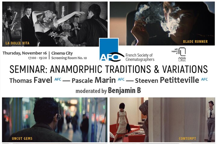 Conférence AFC "Traditions et variations du format anamorphique" Par Benjamin B