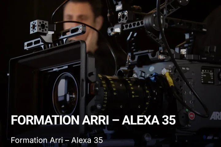 Formation Arri Alexa 35 par l'ESRA
