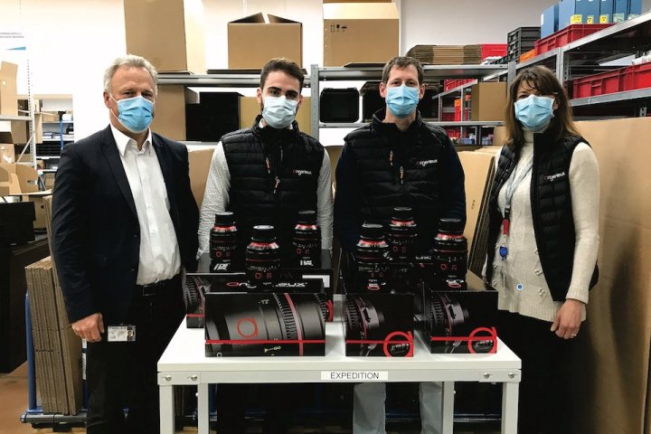 Premières livraisons dans le monde des nouveaux Angénieux Optimo Primes