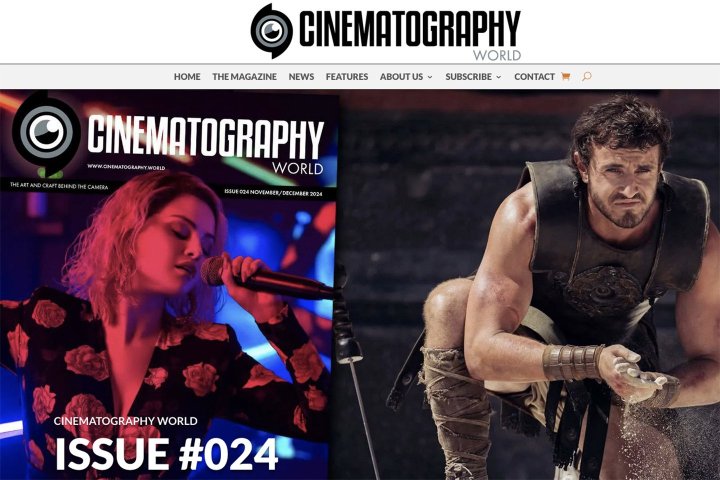 Stéphane Fontaine, AFC, et Paul Guilhaume, AFC, dans "Cinematography World" n° 024