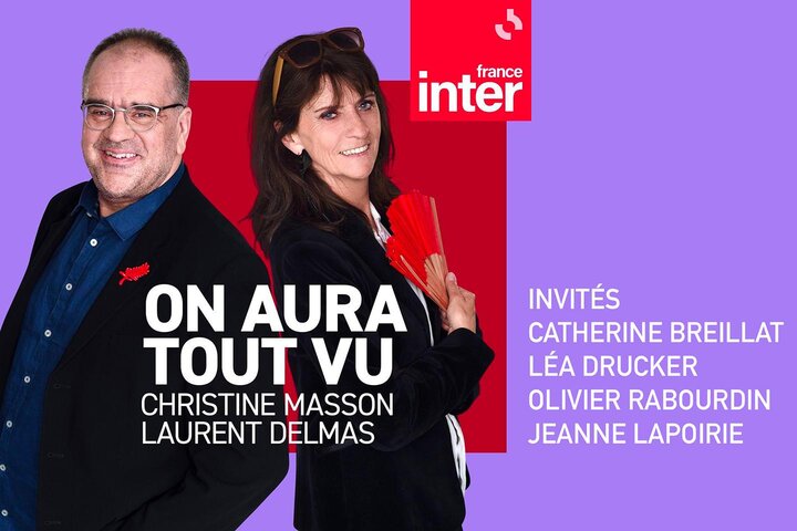 Jeanne Lapoirie, AFC, invitée avec Catherine Breillat d'"On aura tout vu" sur France Inter