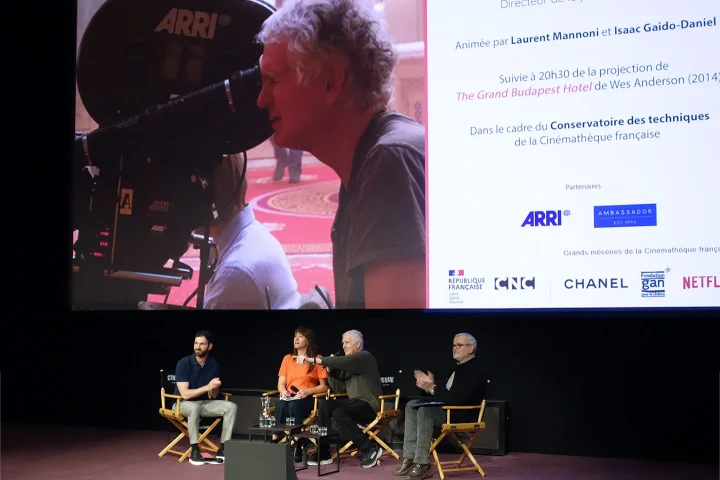 Au fil d'une carrière en images : Master Class avec Robert D. Yeoman, ASC, à la Cinémathèque française Par Hélène de Roux pour l'AFC