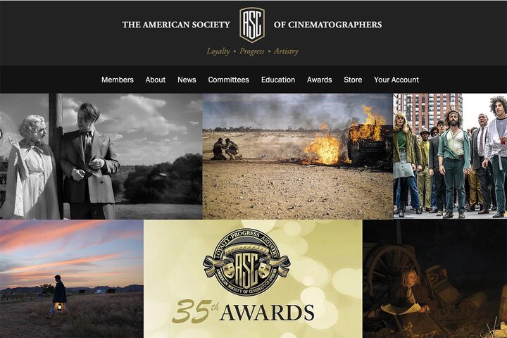 Les 35èmes "ASC Awards"