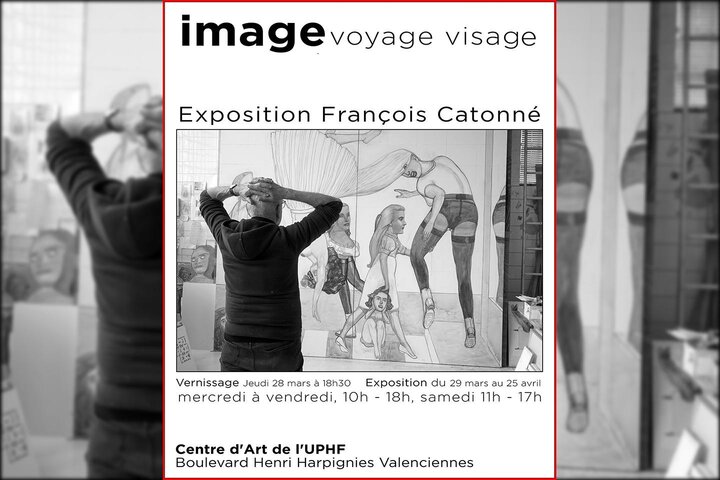 Exposition François Catonné, AFC, "Image Voyage Visage"