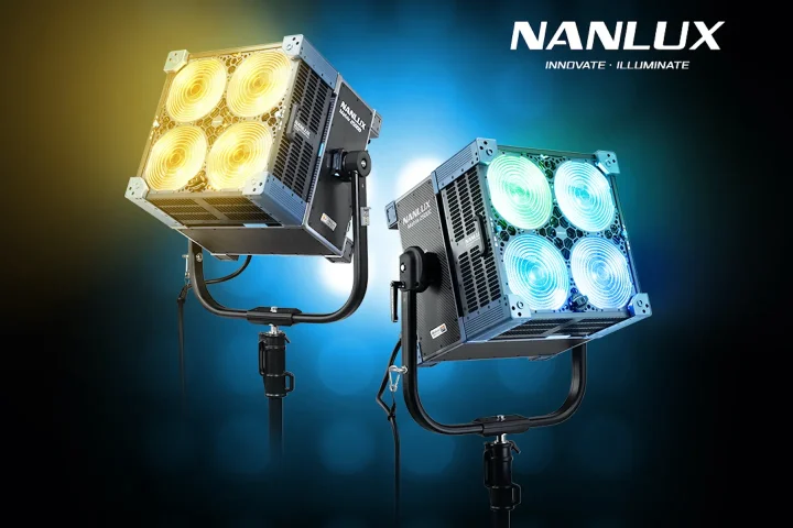 Nanlux lance les Matrix 2500B et Matrix 2500C, des projecteurs intégrés à quatre têtes, puissants et conçus pour les configurations en matrices d'éclairage