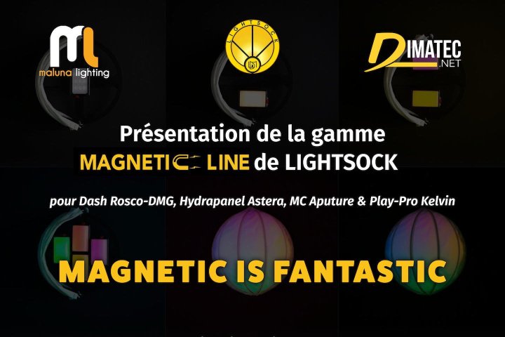 Maluna Lighting et Dimatec vous invitent à venir découvrir leurs nouveaux produits le 9 janvier
