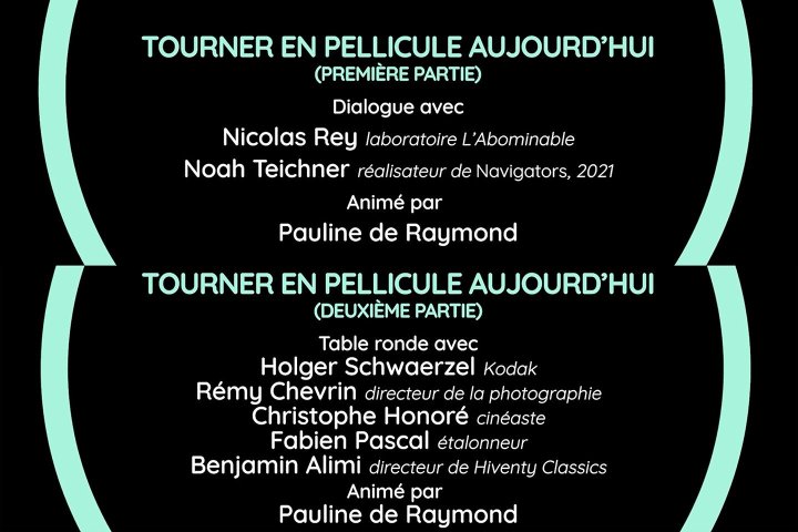 "Tourner en pellicule aujourd'hui", des vidéos mises en ligne par la Cinémathèque française