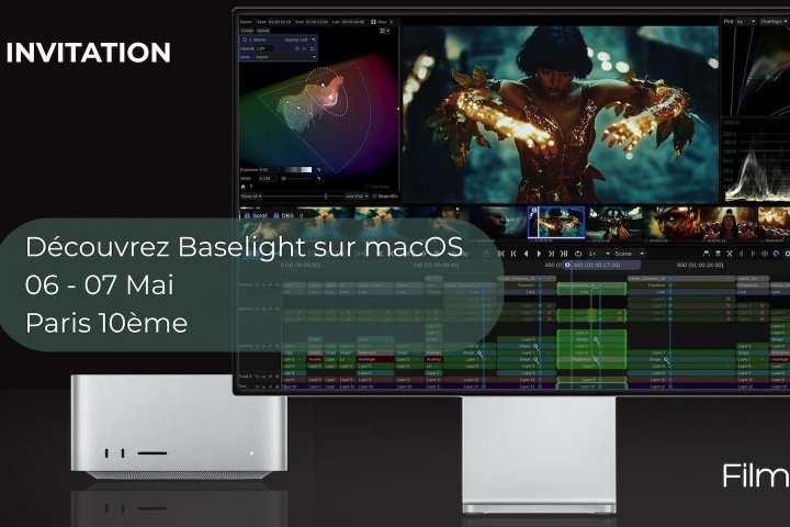 FilmLight invite à découvrir Baselight sur macOS v7 à Paris