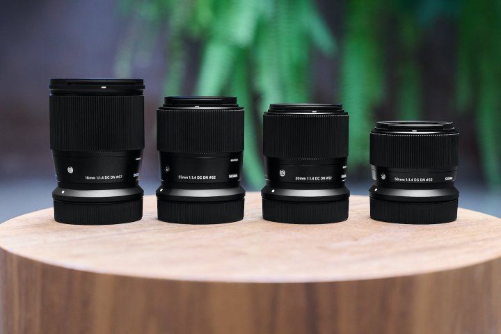 Sigma annonce la commercialisation de quatre objectifs F1,4 pour la monture Canon RF