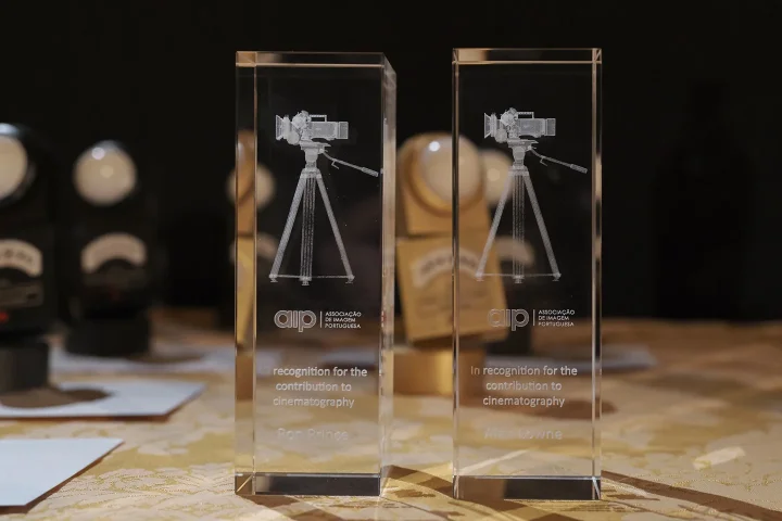 "Cinematography World"'s Alan Lowne and Ron Prince honoured with prestigious AIP Award