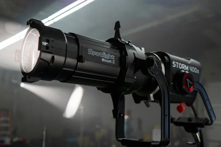 Aputure Releases the Spotlight Mount II Higher Brightness and Advanced New Optical Design