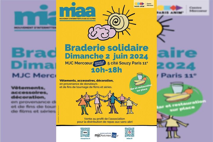 Prochaine Braderie MIAA : juin 2024