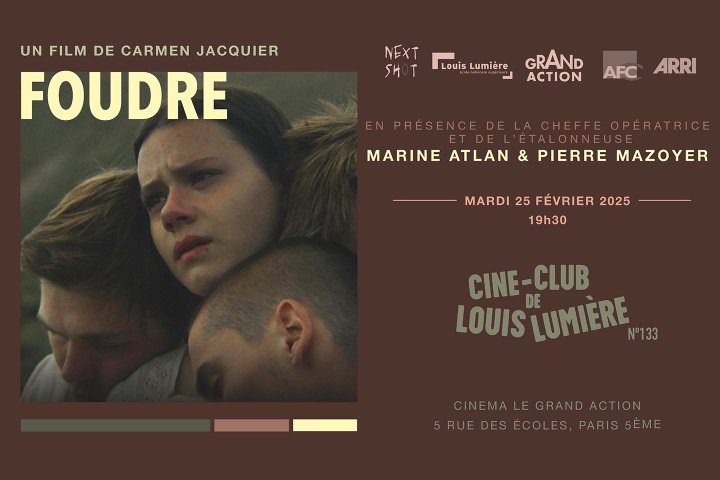 "Foudre", de Carmen Jaquier, projeté au Ciné-club de Louis-Lumière