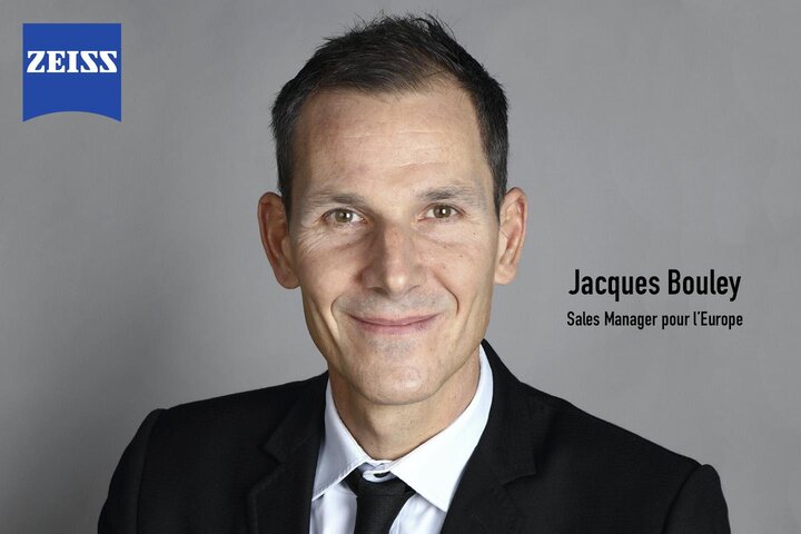 Jacques Bouley intègre l'équipe Zeiss Cinema Products en tant que Sales Manager pour l'Europe Oberkochen/Allemage, le 29 juin 2021