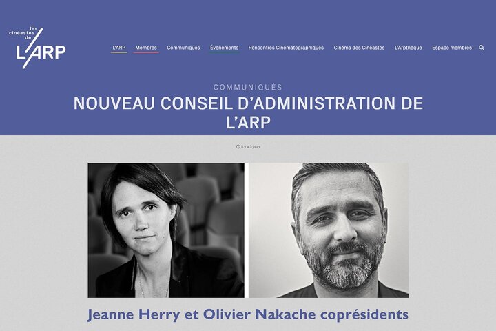 Nouveaux conseil d'administration et bureau de L'ARP