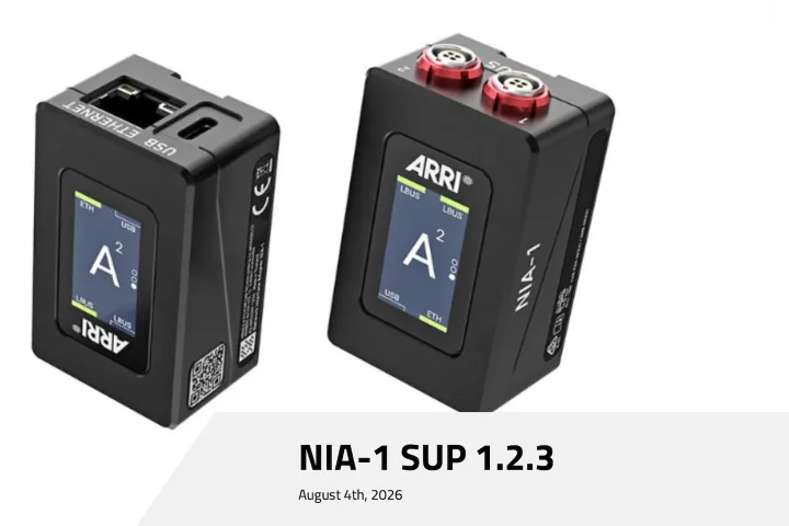 Arri annonce une mise à jour du NIA-1