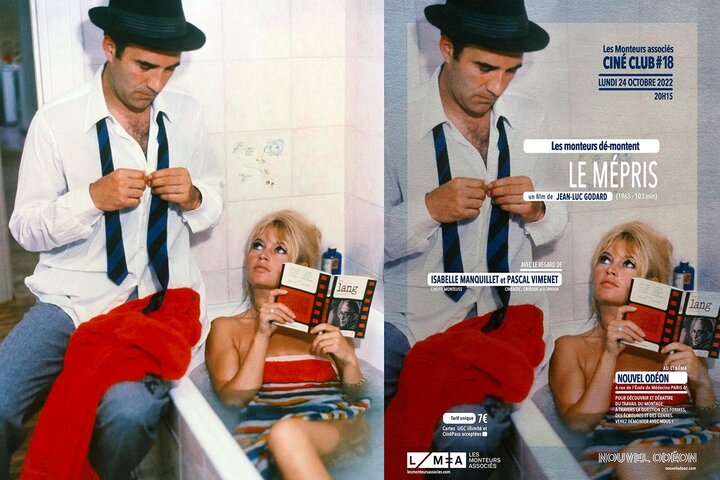 "Le Mépris", de Jean-Luc Godard, projeté au Ciné-club de LMA
