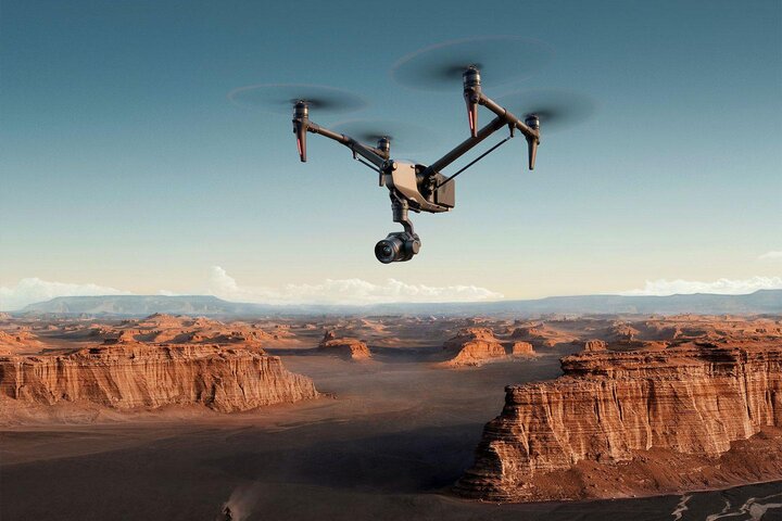 Le nouveau drone DJI Inspire 3 présenté par TRM