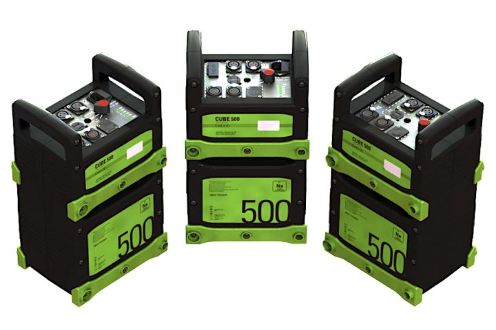 Puissance verte : Le Green Cube de Bebob Factory Une énergie respectueuse de l'environnement pour les caméras et l'éclairage