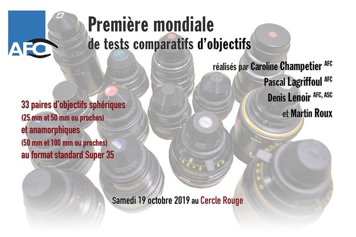 "Première mondiale" d'un essai comparatif d'optiques fait par l'AFC