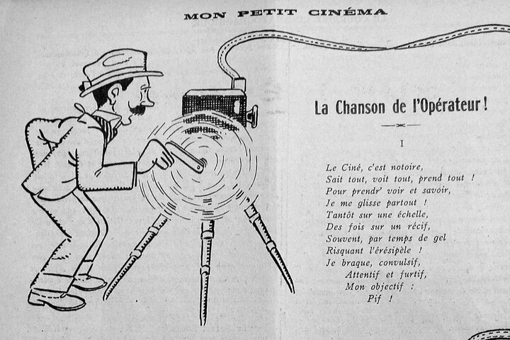 La Chanson de l'Opérateur ! "À la mémoire de nos ancêtres, les tourneurs de manivelle", par Jimmy Glasberg, AFC