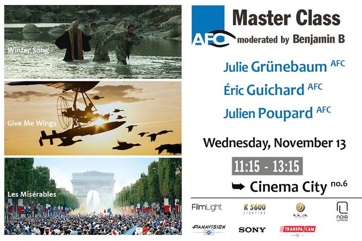 Master Class AFC avec Julie Grünebaum, Eric Guichard et Julien Poupard, mercredi 13 novembre Modérée par Benjamin B