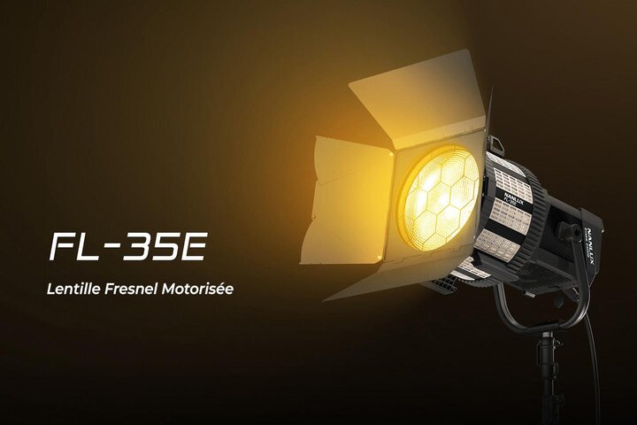 Innport présente la nouvelle Fresnel Motorisée FL-35E conçue pour l'Evoke 2400B