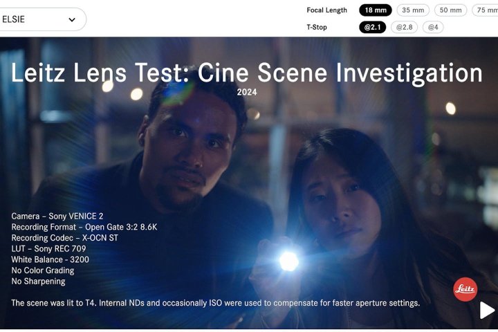 Leitz Cine met en ligne un outil comparatif de ses objectifs
