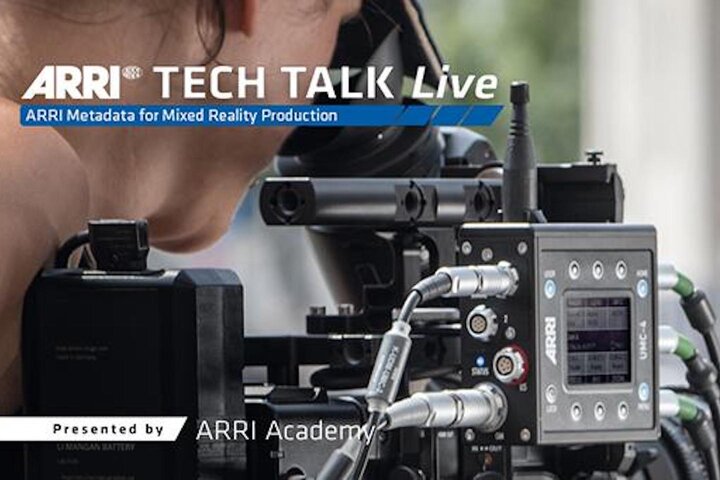 Prochain webinaire Arri Tech Talk Live : les métadonnées Arri pour la production en réalité virtuelle