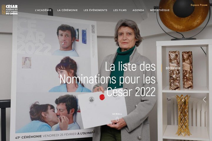 César 2022, les nominations annoncées