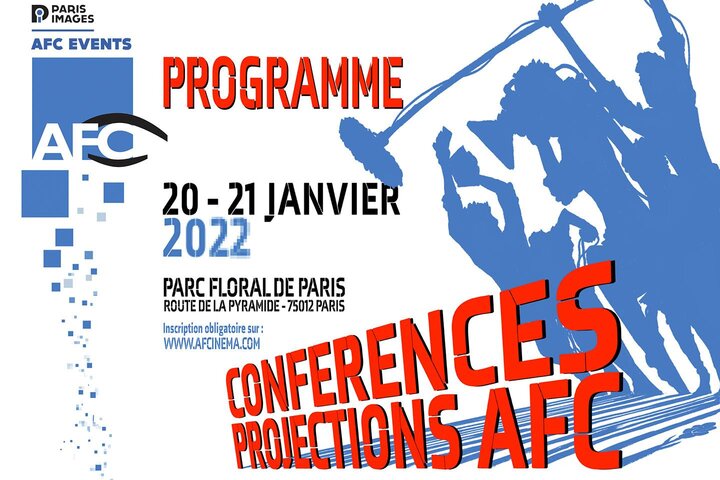 Programme des Projections-Conférences du Paris Images AFC Events 2022
