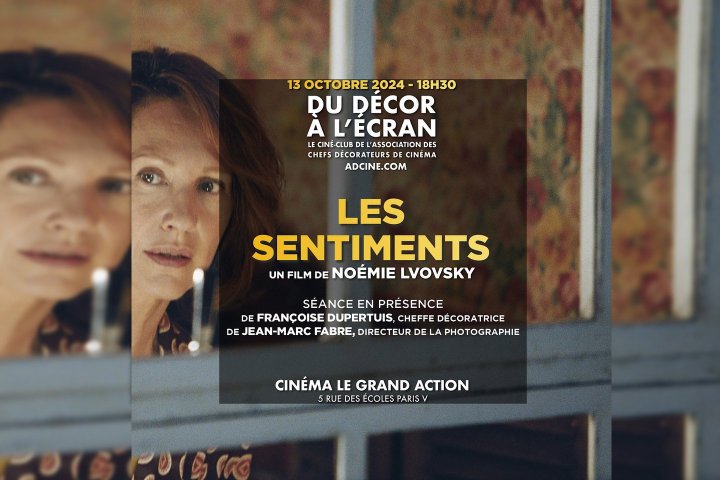 "Les Sentiments", de Noémie Lvovsky, projeté au Ciné-club de l'ADC