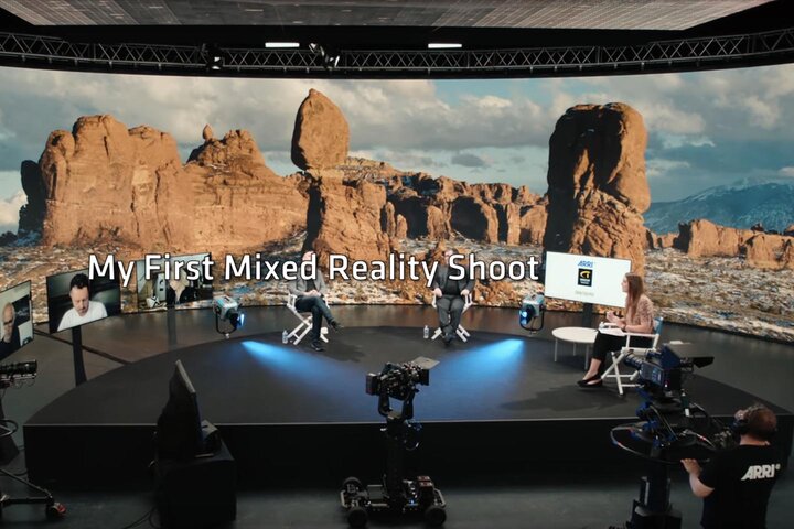 My First Mixed Reality Shoot - Live aux studios Arri de Londres