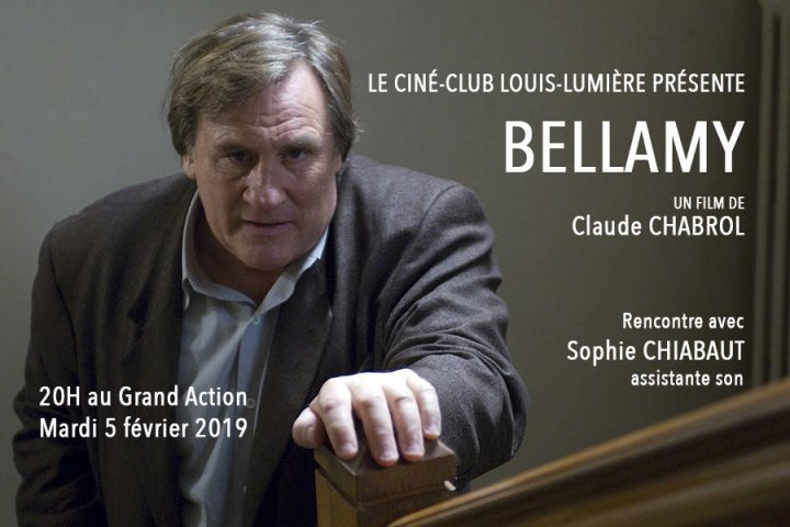 "Bellamy", de Claude Chabrol, projeté au Ciné-club de l'Ecole Louis-Lumière