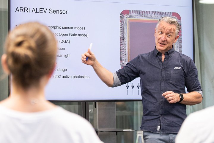 Renforcez vos connaissances grâce aux sessions Arri Academy