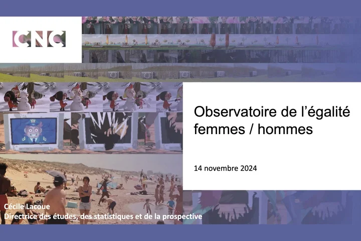 L'égalité Femmes-Hommes étudiée par le CNC en 2024