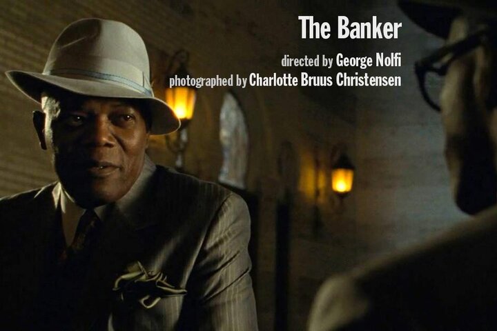 Director of photography Charlotte Bruus Christensen speaks about the shooting of "The Banker", by George Nolfi Heist without guns