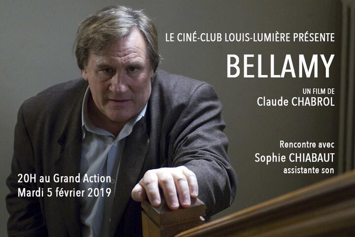  "Bellamy", de Claude Chabrol, projeté au Ciné-club de l'Ecole Louis-Lumière