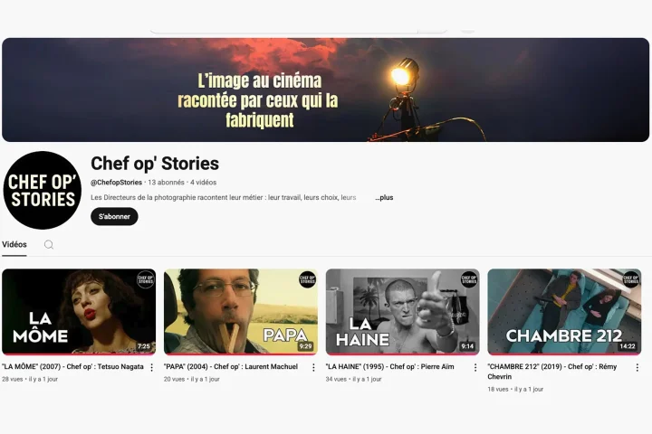 Une nouvelle chaîne YouTube dédiée aux directeur·rice·s de la photographie