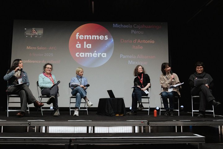 Retour sur la conférence Femmes à la Caméra au Micro Salon 2025 Par Laurine Desmare Malvestio pour l'AFC